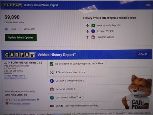 Used 2014 Ford Fusion SE image 17