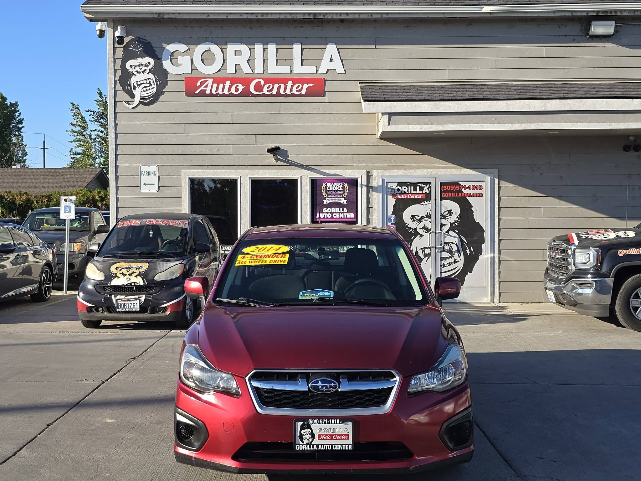 Used 2014 Subaru Impreza 2.0i Premium Sedan AWD/4WD image 2