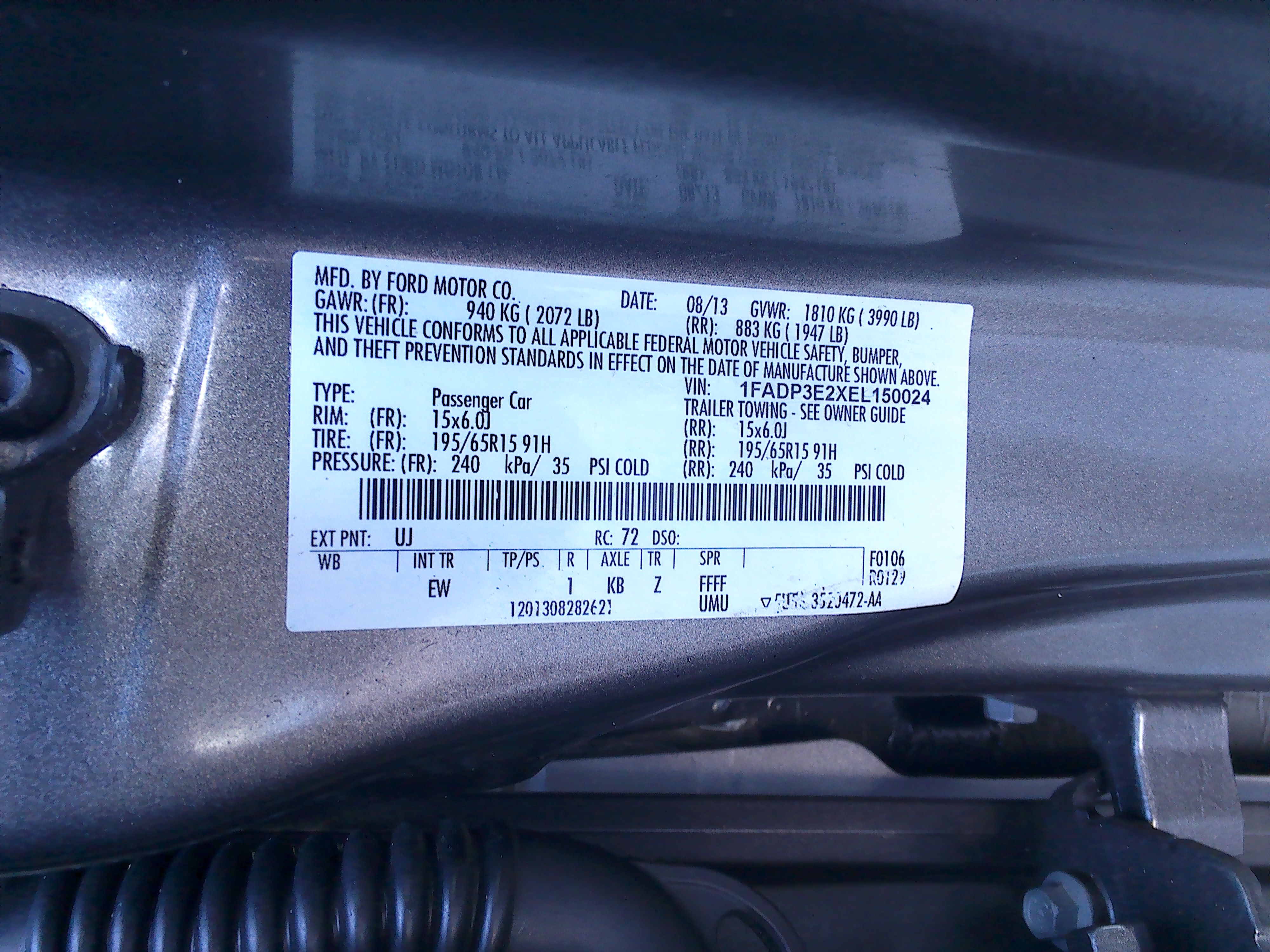 Used 2014 Ford Focus S Sedan FWD image 33