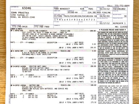 Used 2003 Ford Excursion Eddie Bauer image 79