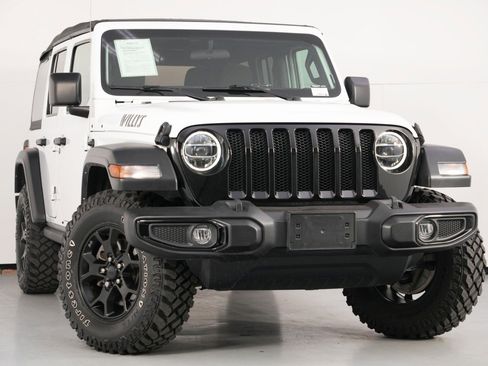 Used 2021 Jeep Wrangler Unlimited Willys image 2