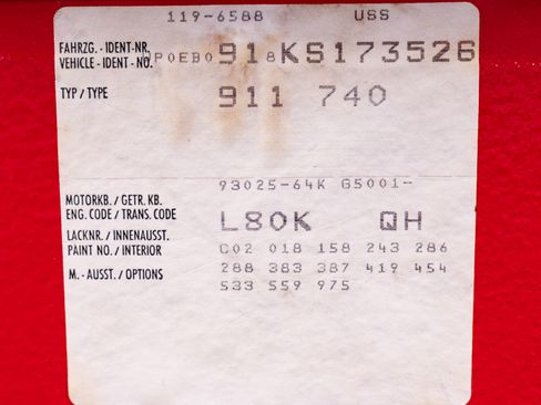 Used 1989 Porsche 911 Speedster image 52