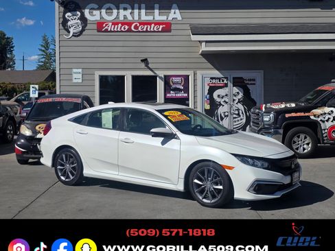 Used 2019 Honda Civic EX Sedan image 1