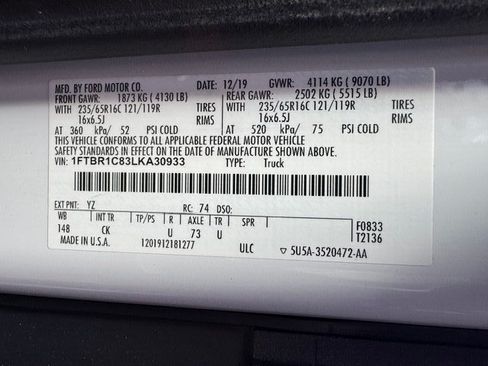 Used 2020 Ford Transit 250 Medium Roof RWD image 21
