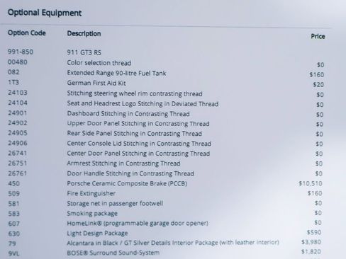 Used 2019 Porsche 911 GT3 RS image 29