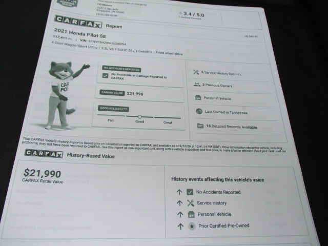 Used 2021 Honda Pilot FWD Special Edition image 79