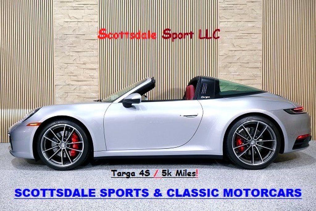 Used 2021 Porsche 911 Targa 4S AWD/4WD image 1