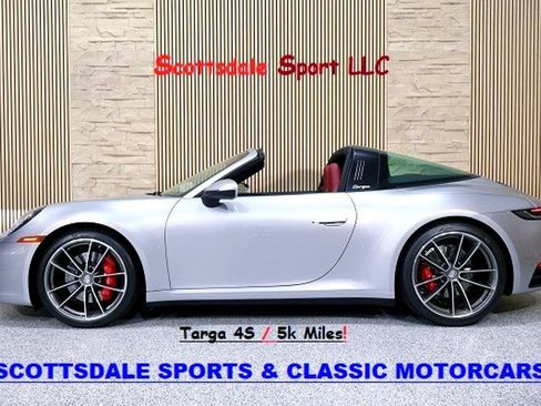 Used 2021 Porsche 911 Targa 4S AWD/4WD image 1
