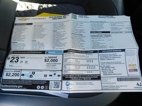 Used 2016 Chevrolet Colorado Z71 image 24