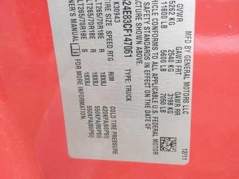 Used 2012 GMC Sierra 3500 SLT image 6