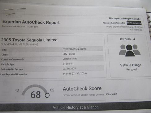 Used 2005 Toyota Sequoia 4WD Limited image 28