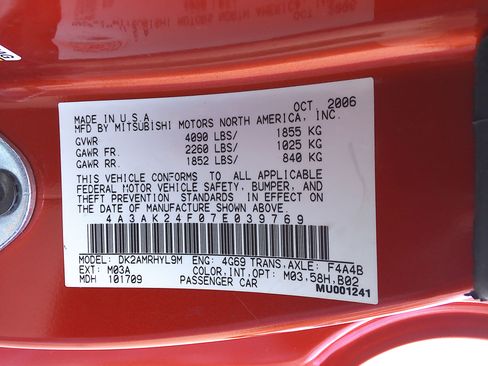 Used 2007 Mitsubishi Eclipse GS image 37
