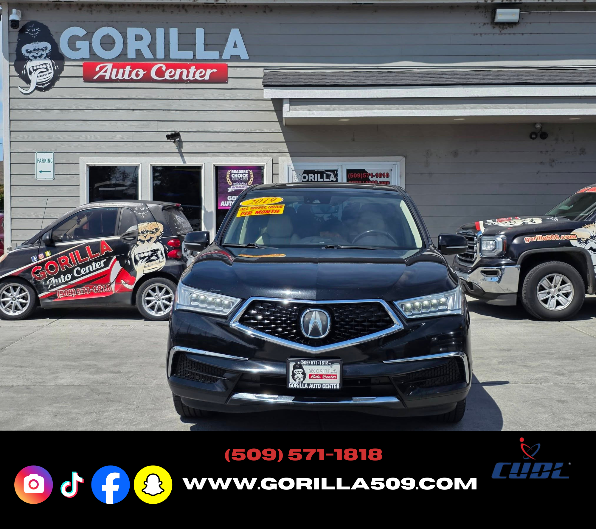 Used 2019 Acura MDX SH-AWD w/ Technology Package image 2