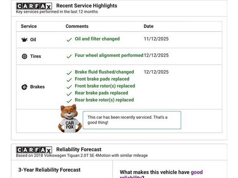 Used 2018 Volkswagen Tiguan SE image 17