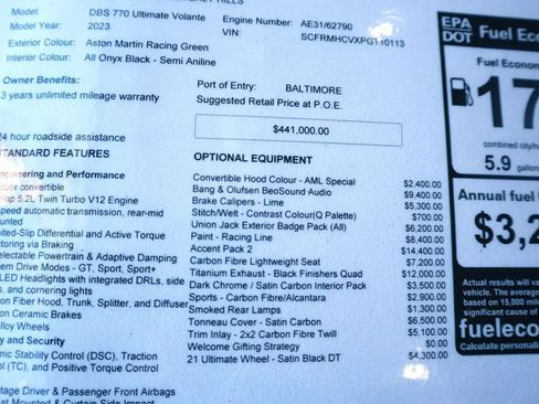 Used 2023 Aston Martin DBS image 29