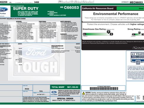 Used 2021 Ford F450 4x4 Crew Cab Super Duty image 55