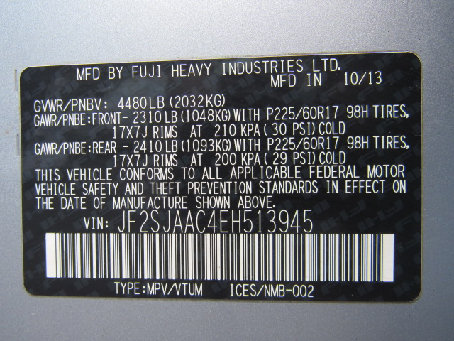 Used 2014 Subaru Forester 2.5i AWD/4WD image 24