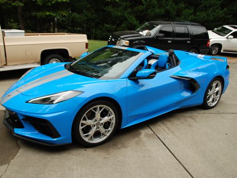 Used 2021 Chevrolet Corvette Stingray Premium Conv w/ 3LT RWD image 28