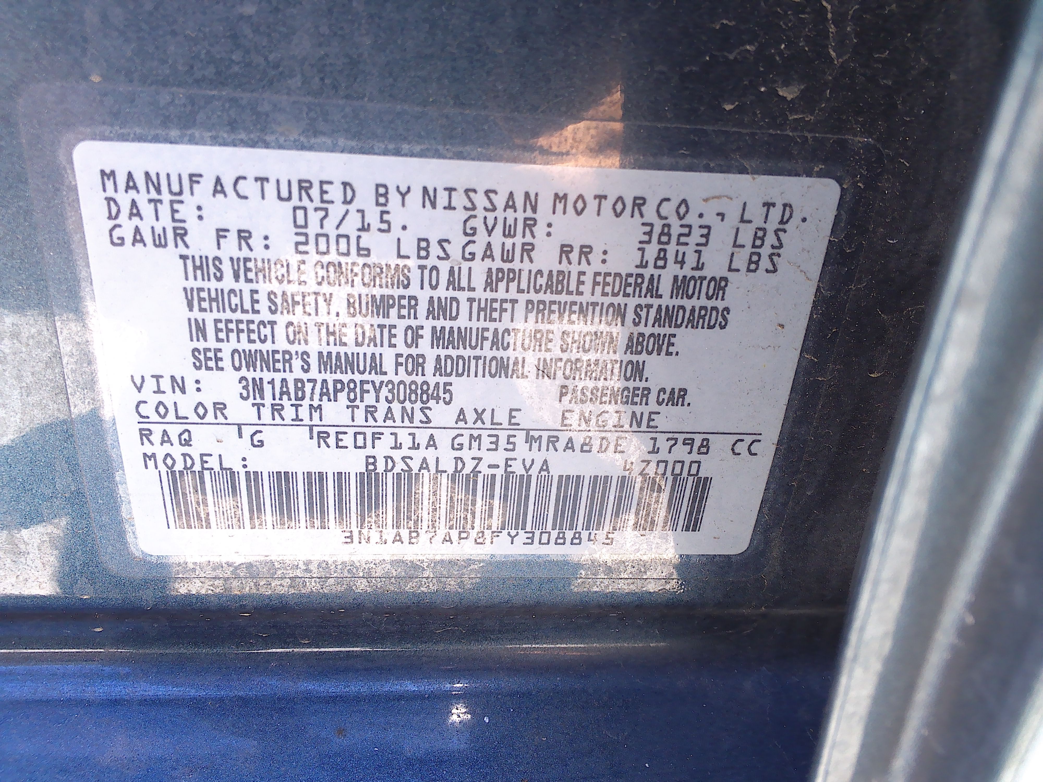 Used 2015 Nissan Sentra SV FWD image 38