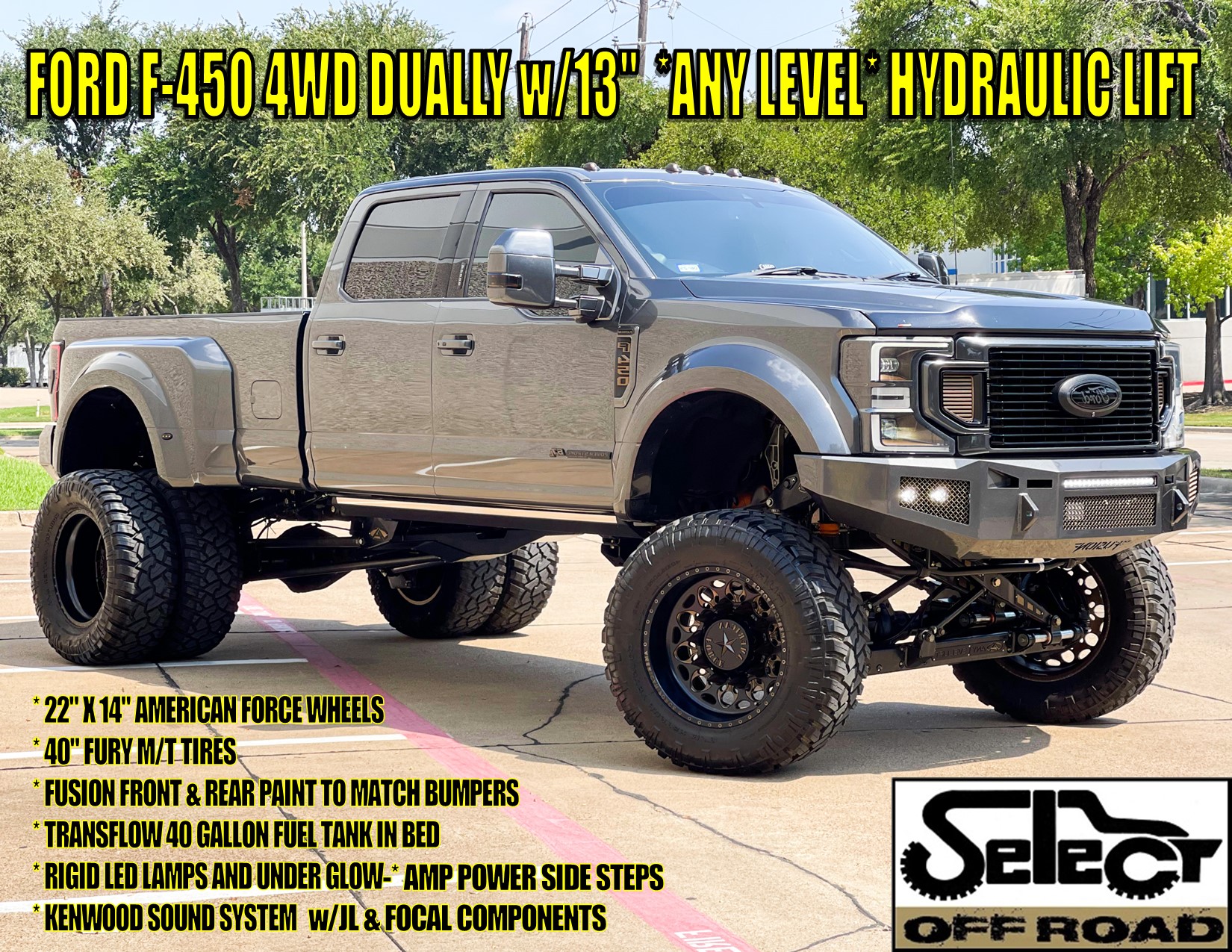 Used 2020 Ford F450 Platinum AWD/4WD image 1