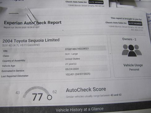 Used 2004 Toyota Sequoia Limited image 25