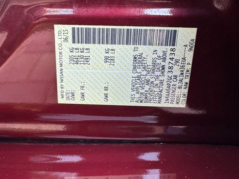 Used 2016 Nissan Maxima SR image 8