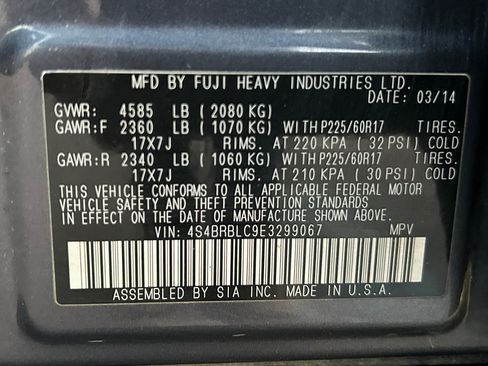 Used 2014 Subaru Outback 2.5i Limited image 23