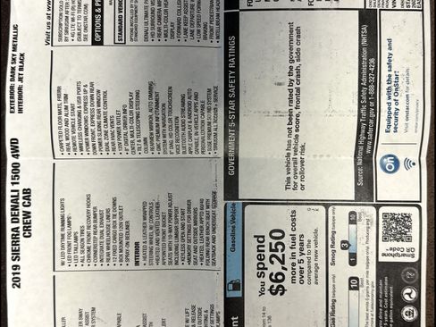 Used 2019 GMC Sierra 1500 Denali Ultimate image 9