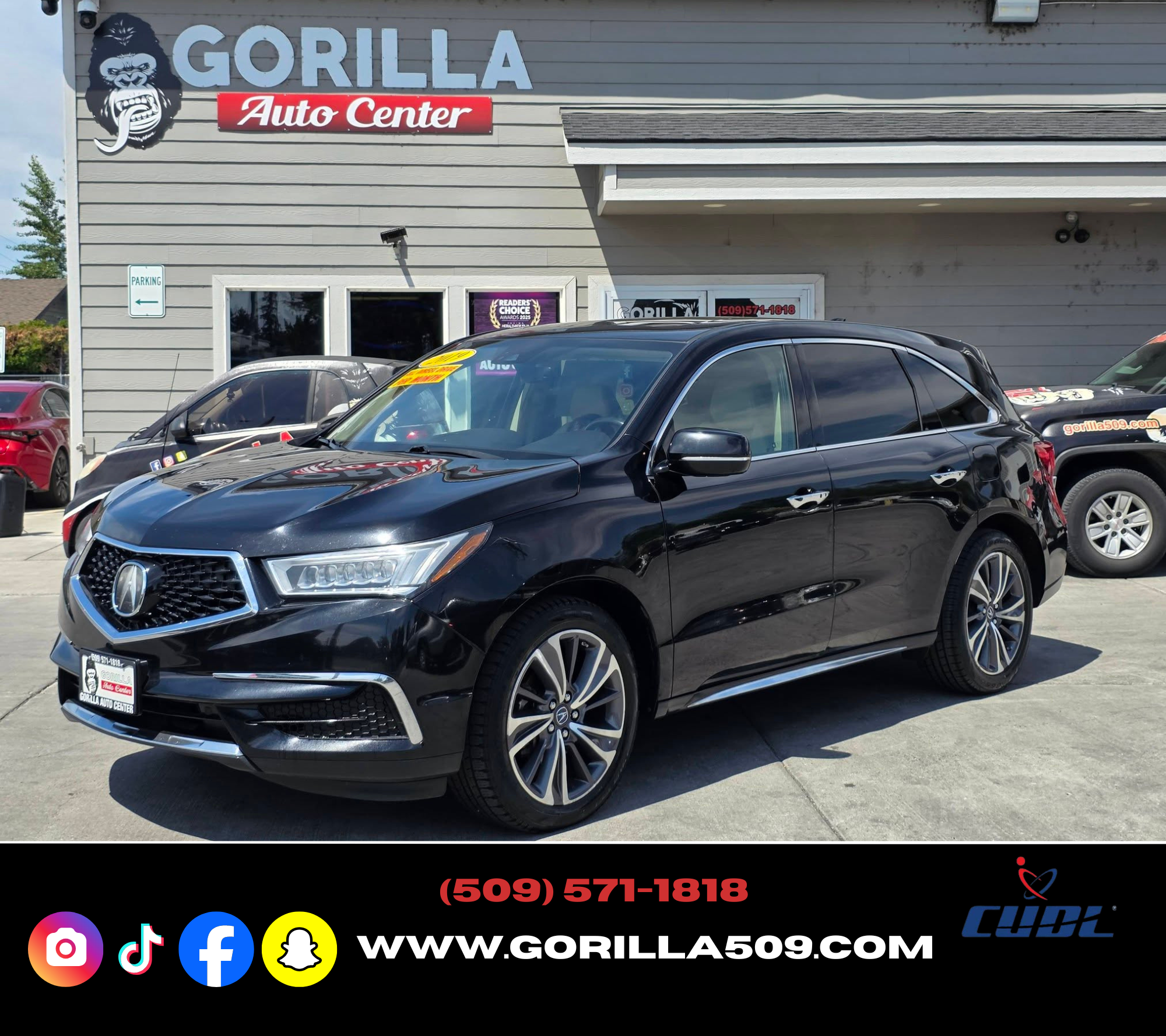 Used 2019 Acura MDX SH-AWD w/ Technology Package image 3