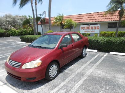 Used 2004 Toyota Corolla CE Sedan 4D