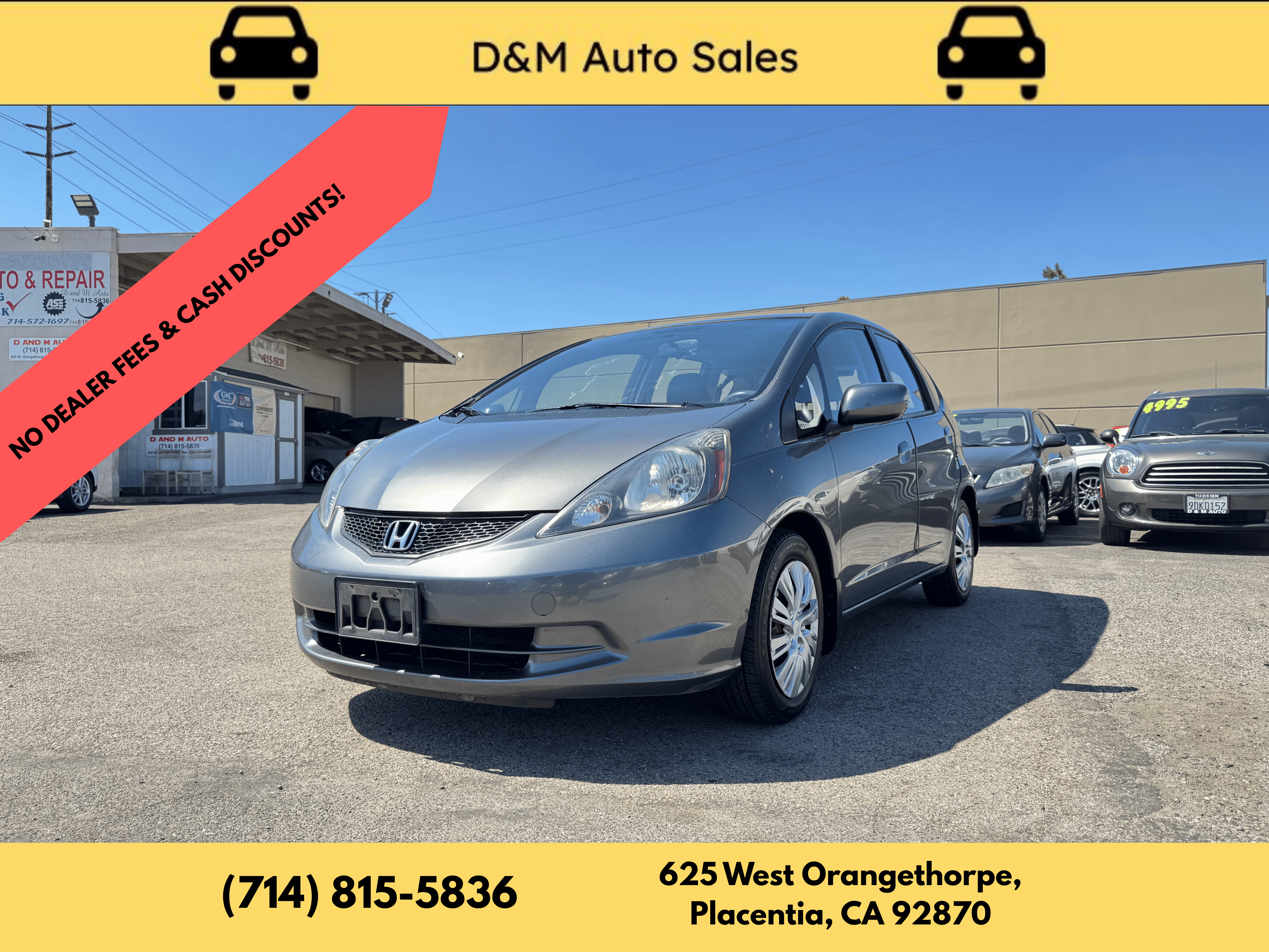 Used 2013 Honda Fit UNAVAIL image 1