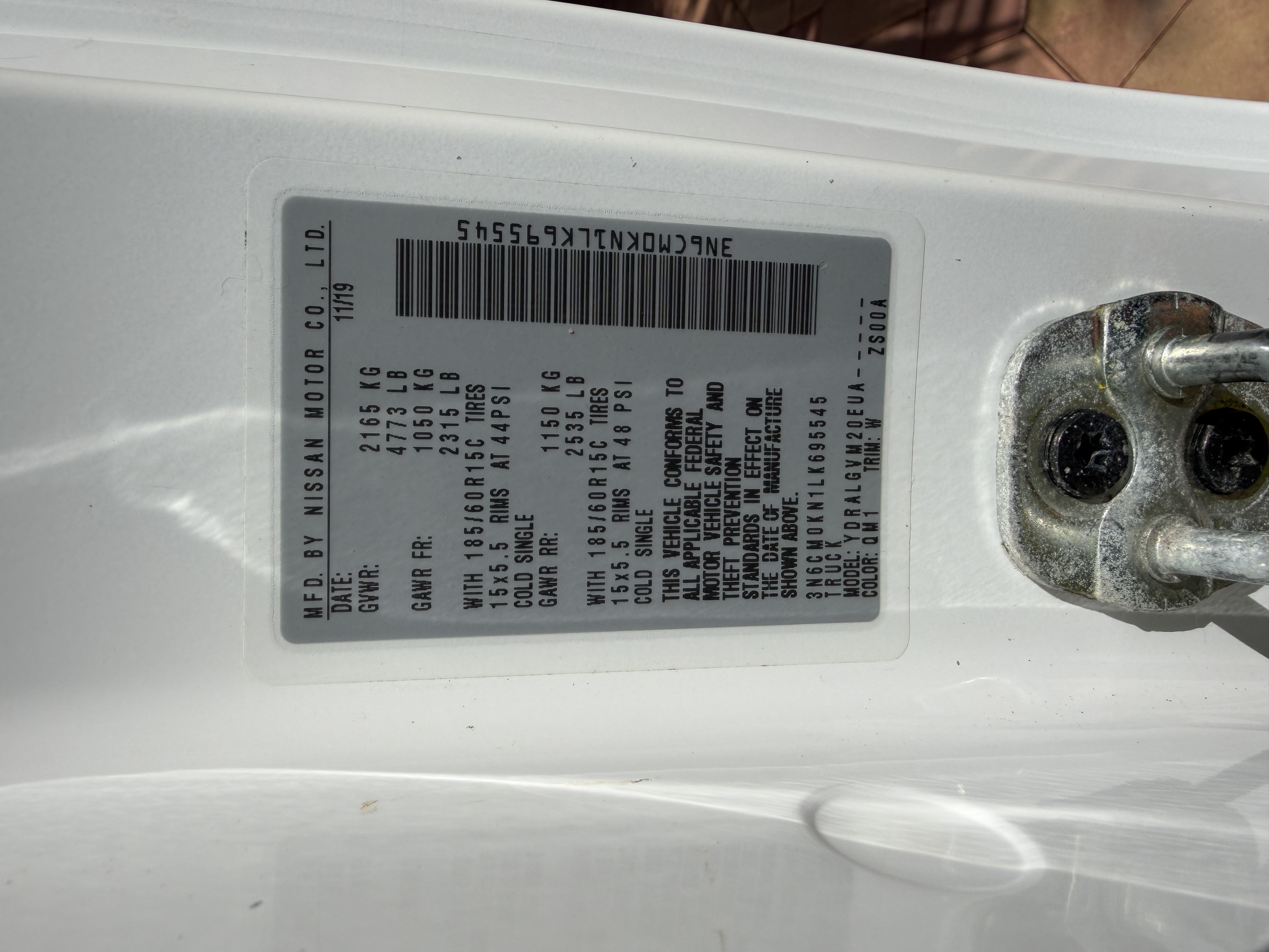 Used 2020 Nissan NV200 SV Van 4D FWD image 9