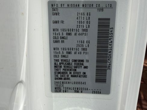 Used 2020 Nissan NV200 SV FWD image 9