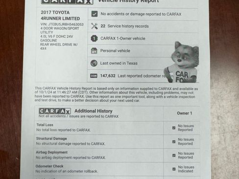 Used 2017 Toyota 4Runner Limited image 2