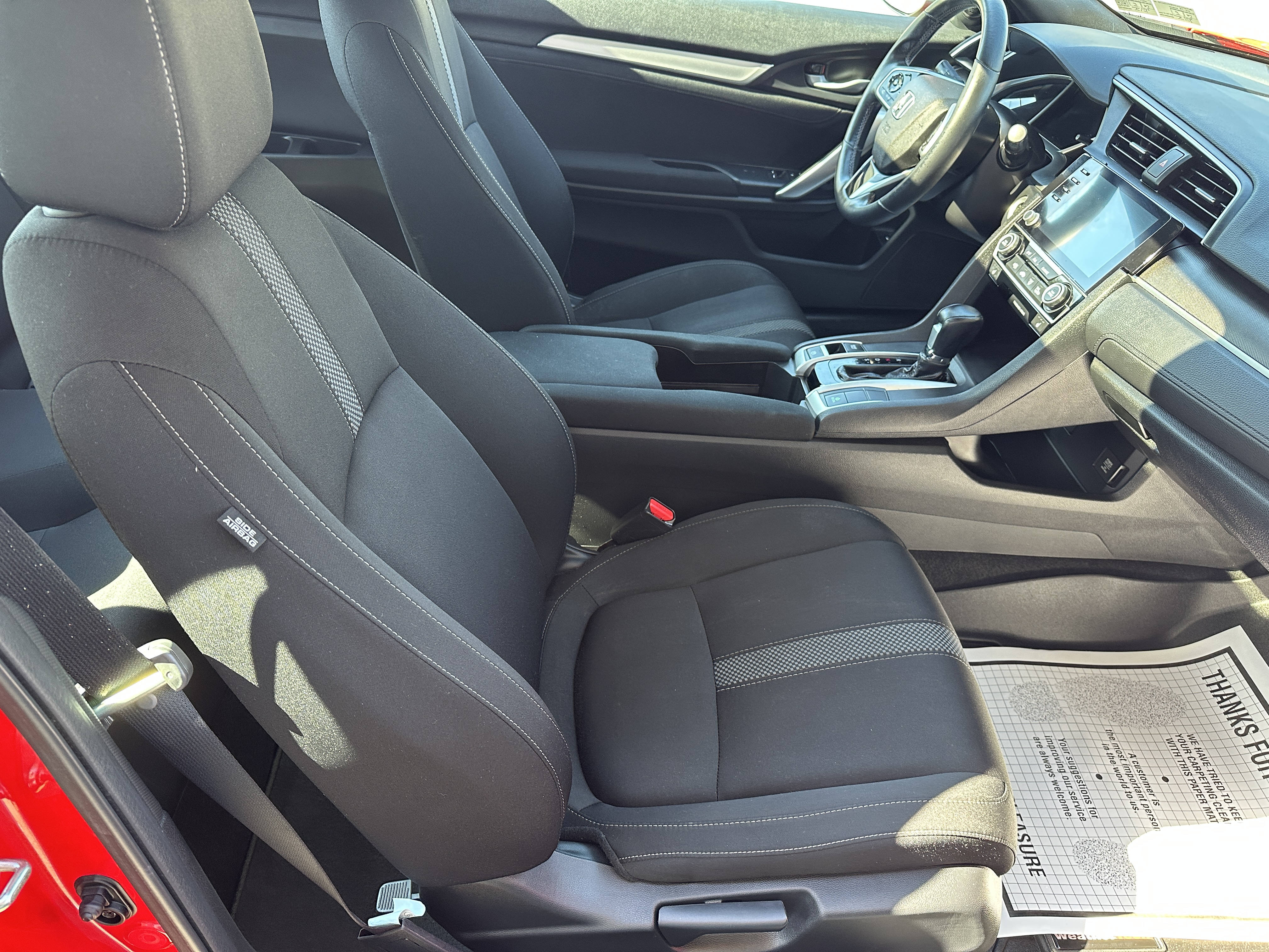 Used 2019 Honda Civic EX Coupe image 12