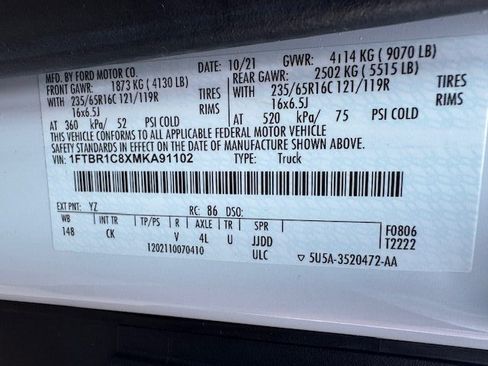 Used 2021 Ford Transit 250 image 20