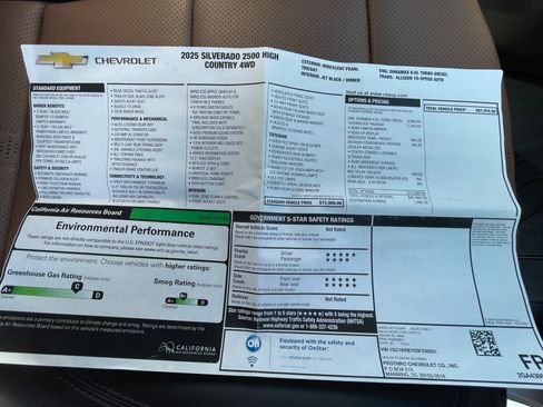 Used 2025 Chevrolet Silverado 2500 High Country image 16