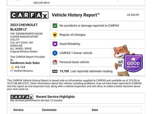 Used 2023 Chevrolet Blazer LT image 18
