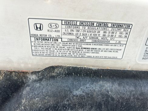 Used 2012 Honda Civic Natural Gas Sedan image 20