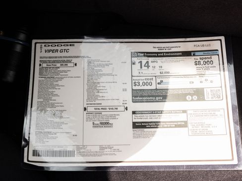Used 2017 Dodge Viper GTC image 88