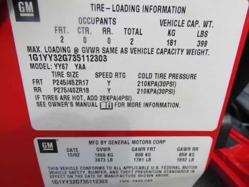 Used 2003 Chevrolet Corvette image 32