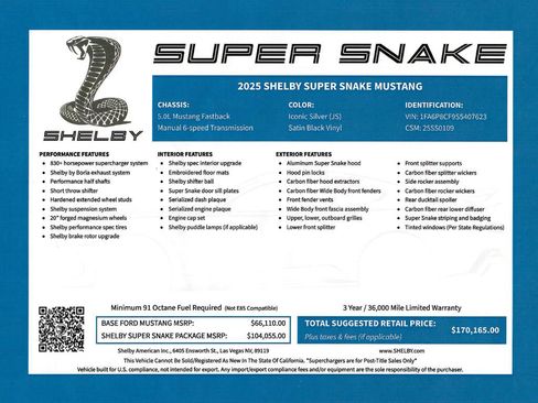 New 2025 Ford Mustang GT Premium w/ GT Performance Package image 3