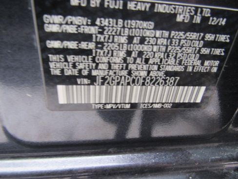 Used 2015 Subaru XV Crosstrek 2.0i Limited image 26