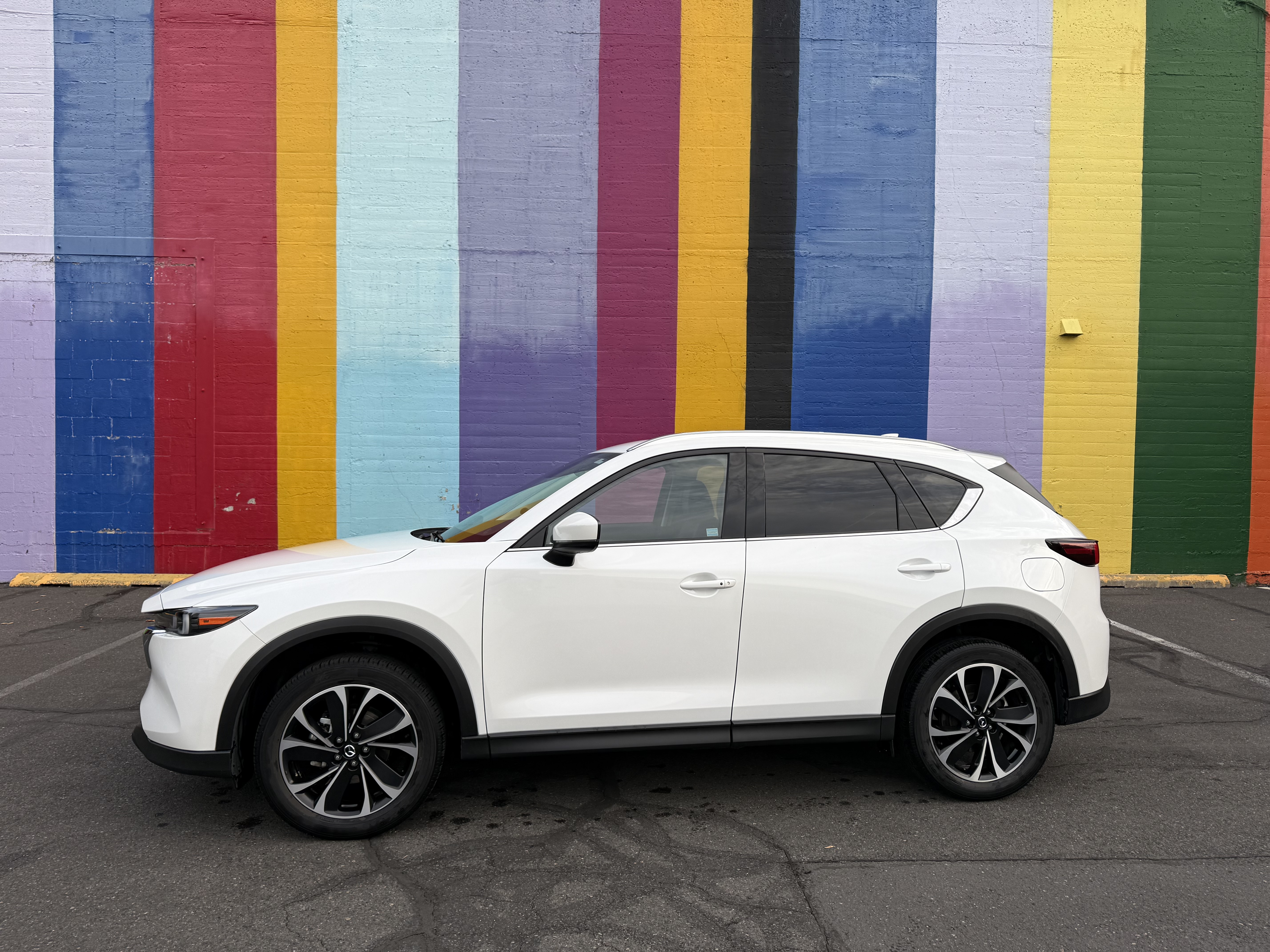 Used 2022 MAZDA CX-5 AWD 2.5 S w/ Premium Package image 1