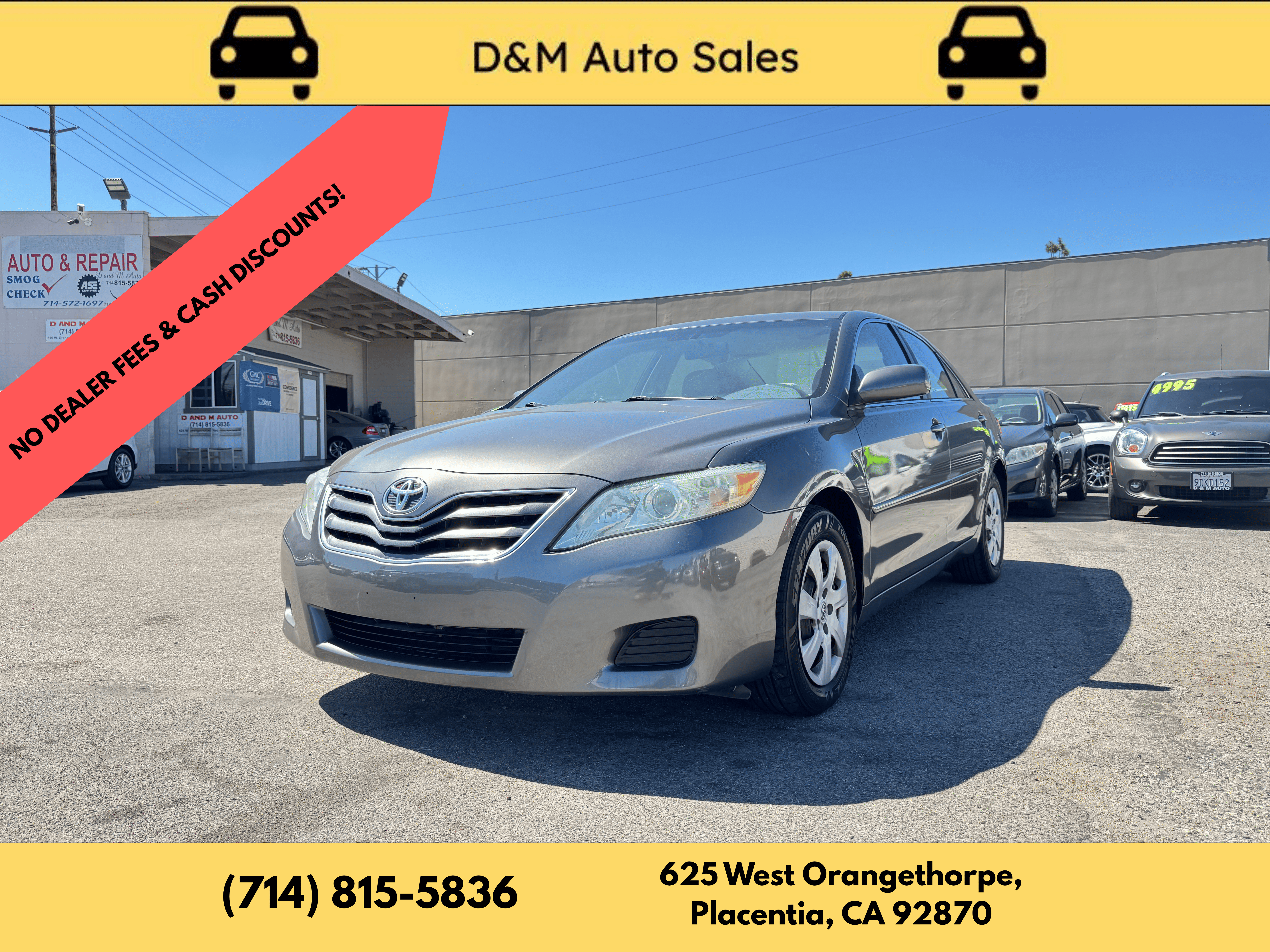 Used 2011 Toyota Camry LE FWD image 1