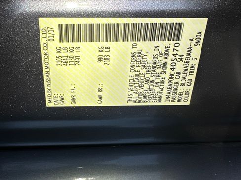 Used 2017 Nissan Maxima SL FWD image 15