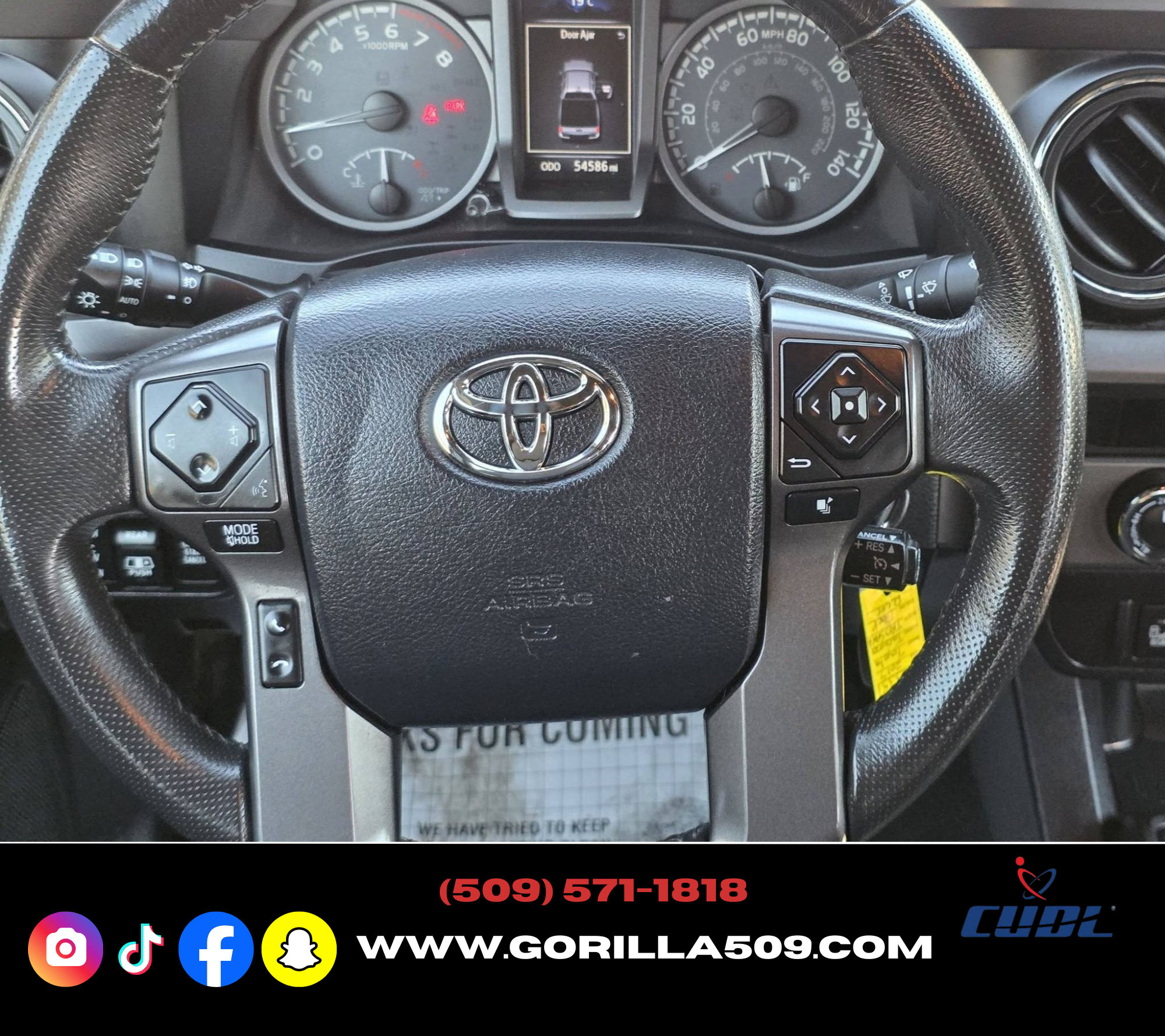Used 2017 Toyota Tacoma 4x4 Access Cab TRD Off-Road image 13