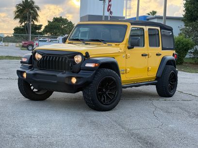 Used 2019 Jeep Wrangler 4WD Unlimited Sport