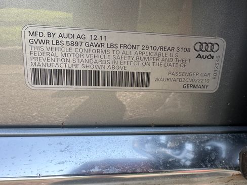 Used 2012 Audi A8 L 4.2 image 23