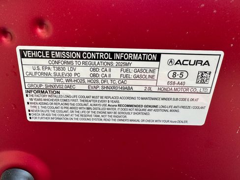 Used 2025 Acura TLX Type S w/ Performance Tire AWD image 17